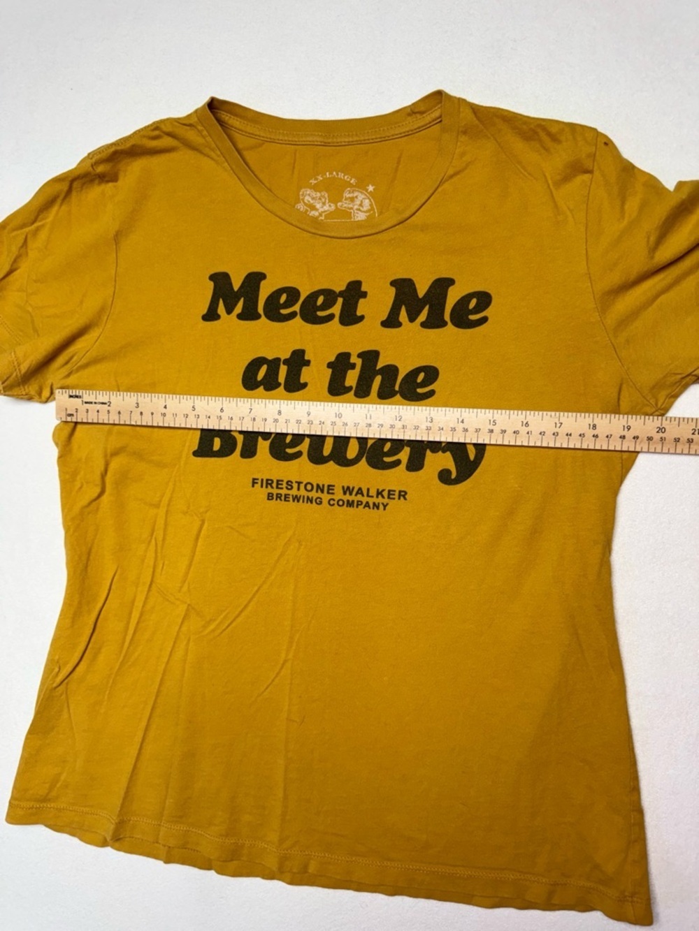 Meet Me at The Brewery Tee Size XXL - Picture 4 of 6